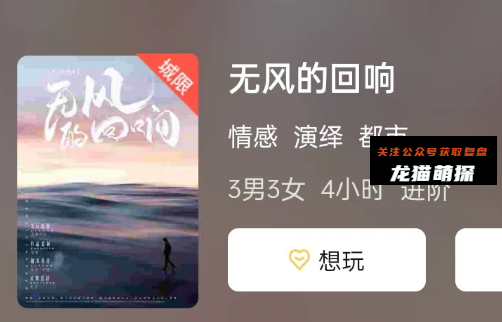 无风的回响剧本杀